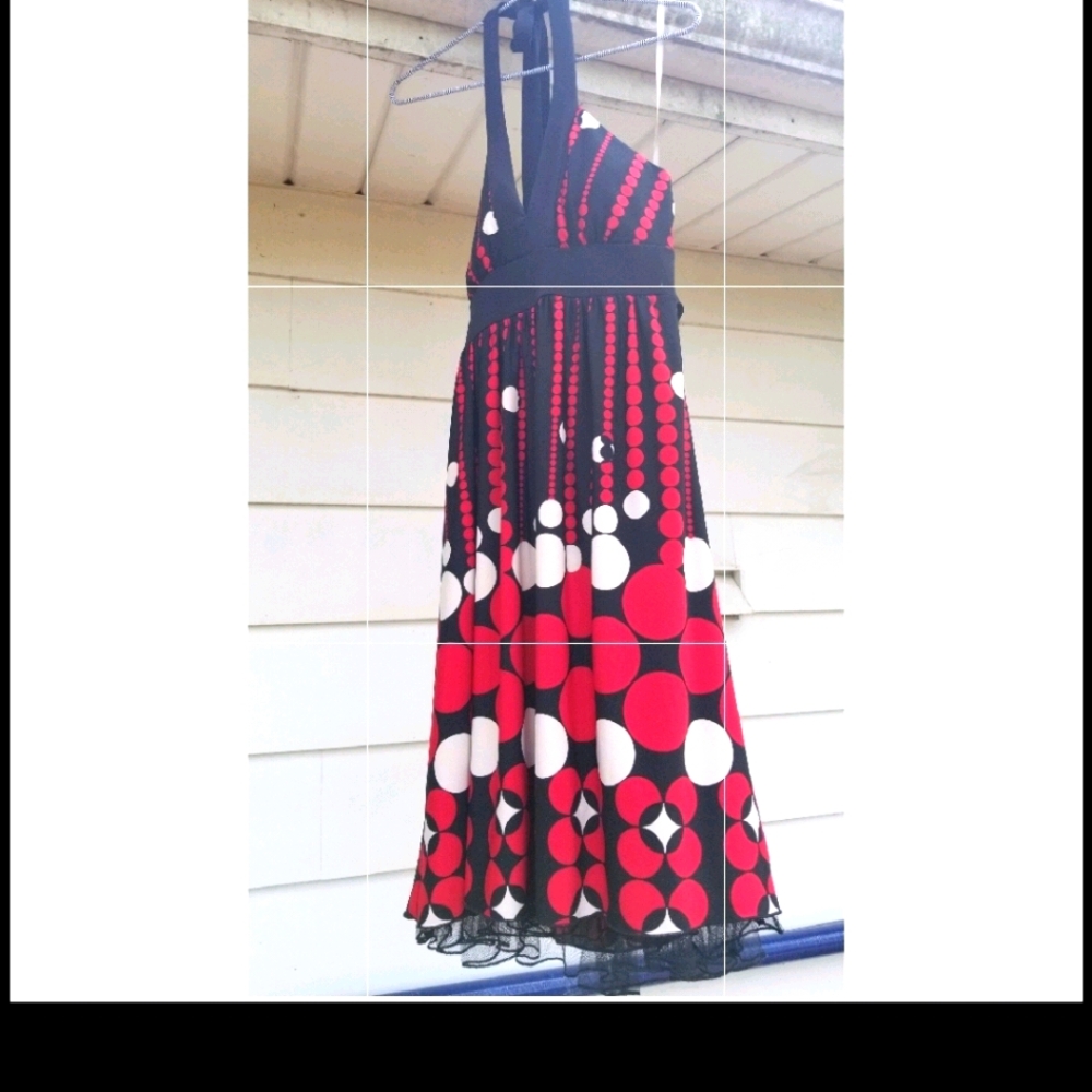 Fabulous bubble halter dress